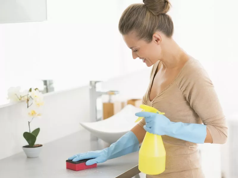 Vệ sinh nhà vệ sinh, thanh lọc và chuẩn bị