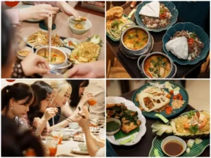 Tận hưởng ẩm thực vui vẻ, thư thái.