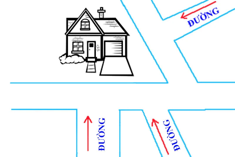 Hóa Giải Nhà Bằng Đá Trấn Trạch: Cẩm Nang Chuyên Sâu Từ Chuyên Gia 3 Hóa giải phong thủy nhà đường đâm, góc nhọn