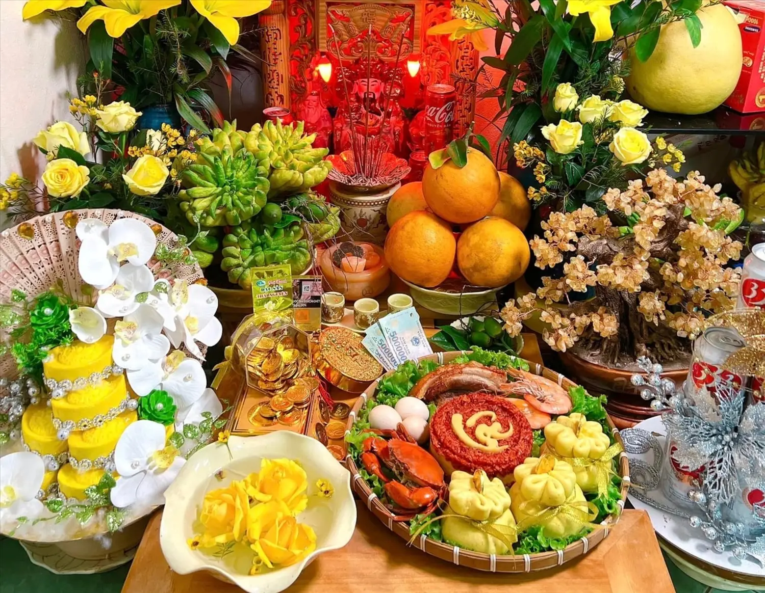 Thiềm Thừ Cóc Ngậm Tiền Thờ Thần Tài: Bố Cục Và Nghi Lễ Chuẩn Mực 6 Lễ Vật Thờ Cúng Thần Tài Ngày Vía Thần Tài