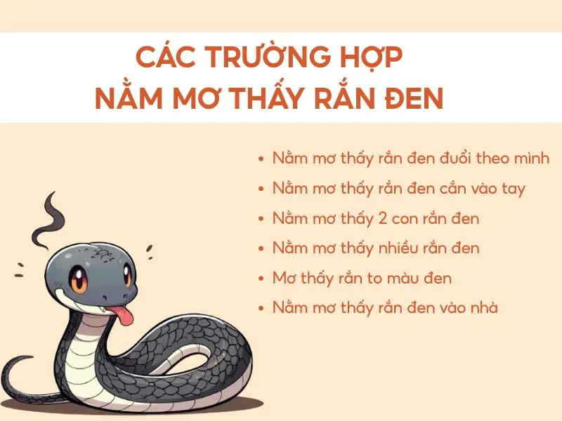 Giải Mã Giấc Mơ Thấy Rắn Cắn Vào Chân: Điềm Báo & Hóa Giải 6 Bảng phân tích các loại giấc mơ rắn