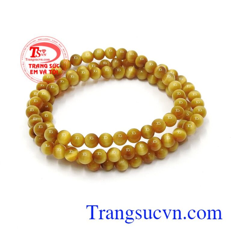 Đá phong thủy Thạch anh, Mắt hổ hợp mệnh Kim.