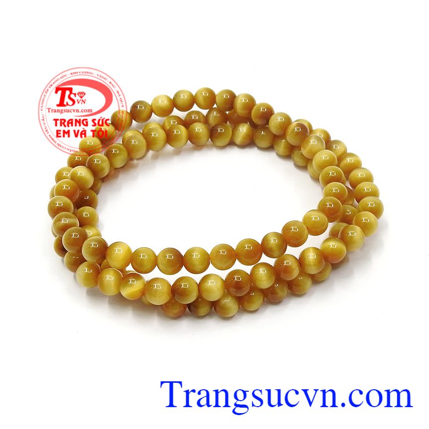 Đá phong thủy Thạch anh, Mắt hổ hợp mệnh Kim.