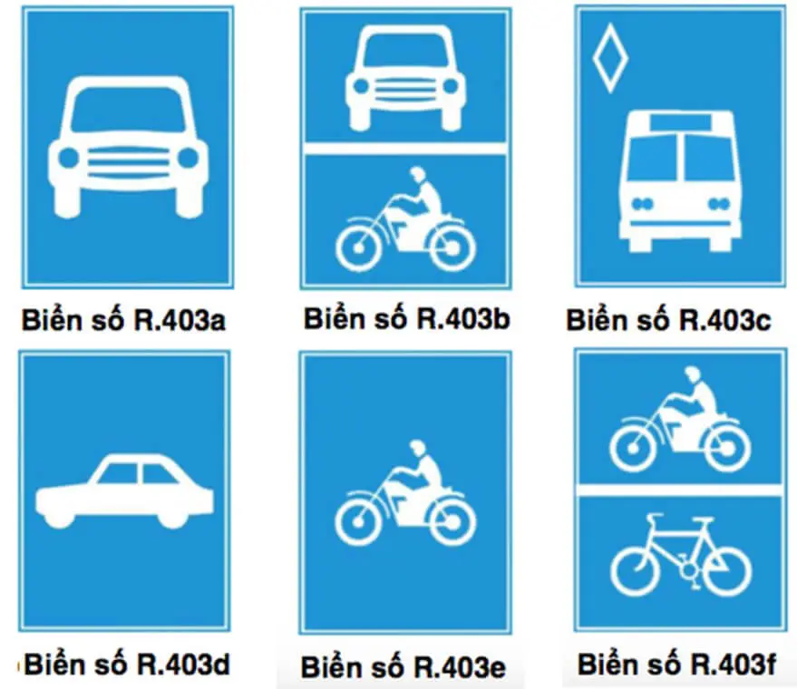 Bảng so sánh điềm báo và ý nghĩa.