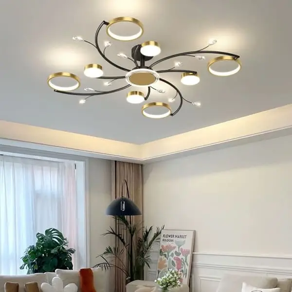 Khai quang đèn chùm đơn giản tại nhà