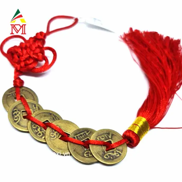 Khai Phá Sức Mạnh Vận May: Tìm Hiểu Ý Nghĩa Số 6 Thuận Lợi 8 6 đồng xu phong thủy dây đỏ may mắn