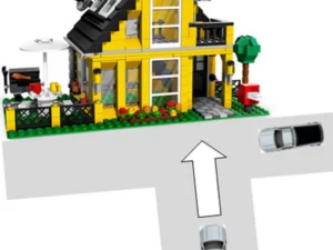 Đường đâm thẳng cửa chính: Sát khí nhà.