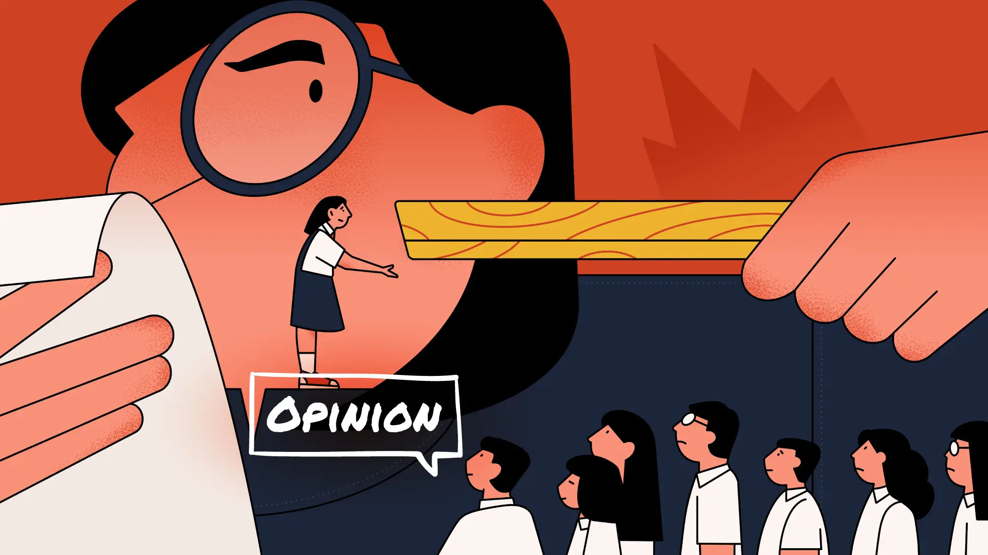 Giằng xé nội tâm: Người nhìn vào gương