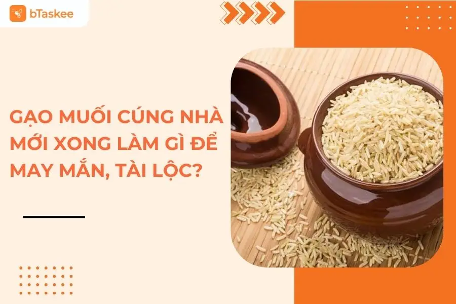 Cách xông nhà bằng muối gạo