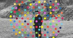 Giấc mơ mang thai trừu tượng đầy màu sắc