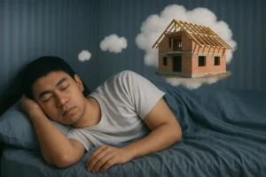 Người suy tư giấc mơ xây nhà