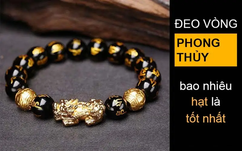 Vòng tay đá phong thủy hạt chuẩn
