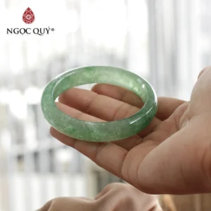 Vòng tay thạch anh xanh tự nhiên đẹp