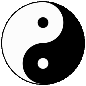 Hình ảnh biểu tượng cân bằng âm dương