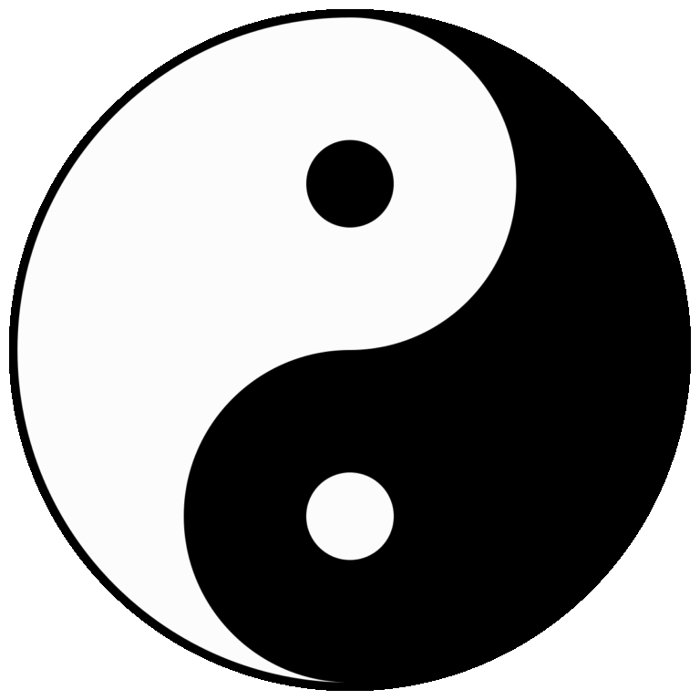 Hình ảnh biểu tượng cân bằng âm dương