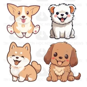 Hình ảnh đàn chó minh họa