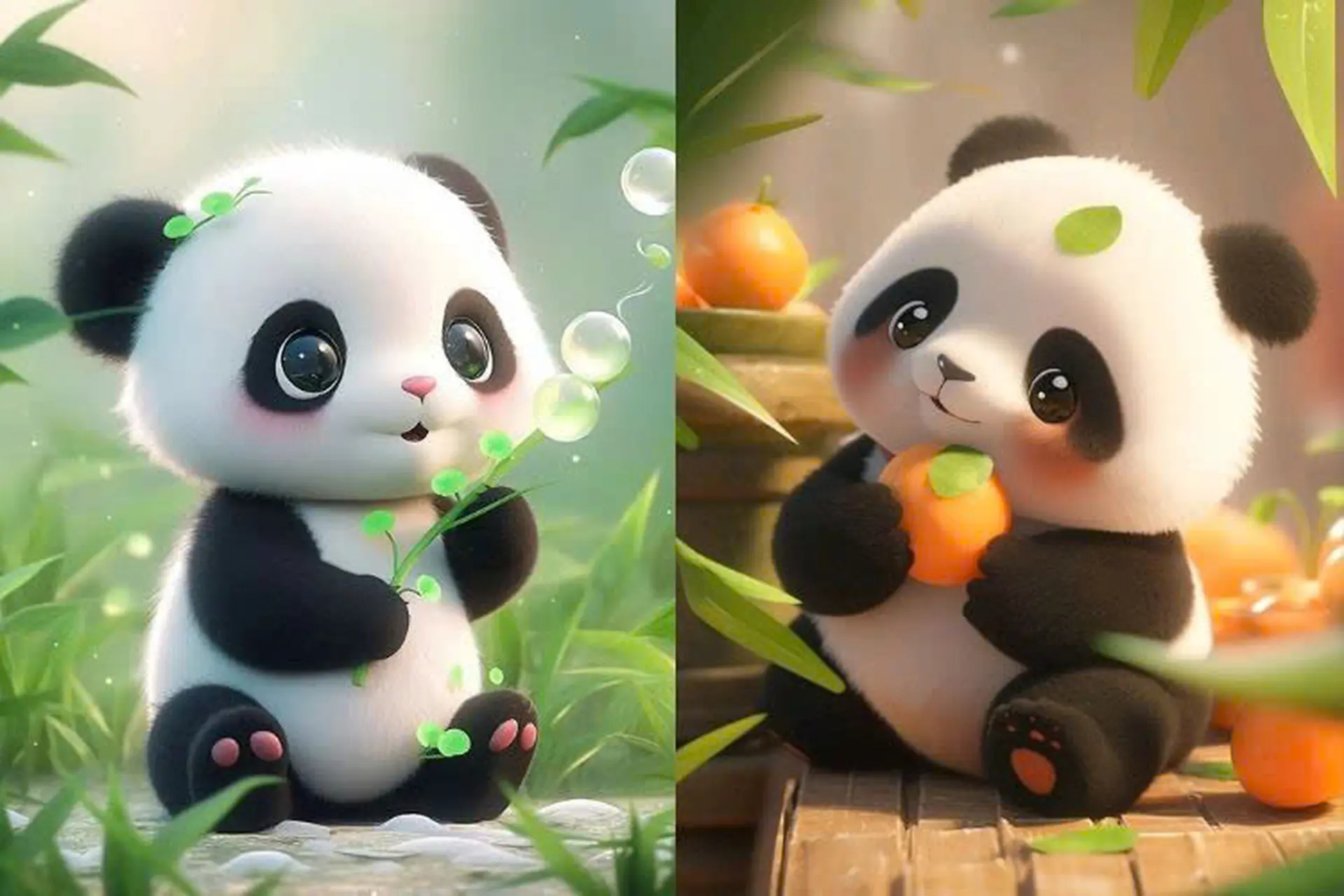 Nằm Mơ Thấy Gấu Trúc: Điềm Báo Nào Đang Chờ Đón Bạn? 4 Gấu trúc biểu tượng an yên và cân bằng.