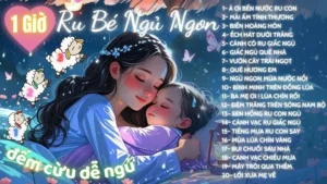Bình minh dịu nhẹ, bé ngủ say