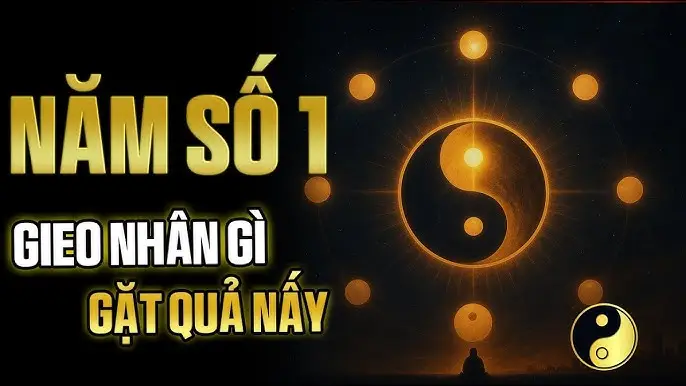 Biểu tượng Âm Dương và Thiên Địa Nhân