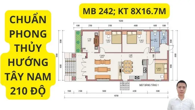 Sơ đồ bố trí phong thủy tiền sảnh cửa Tây