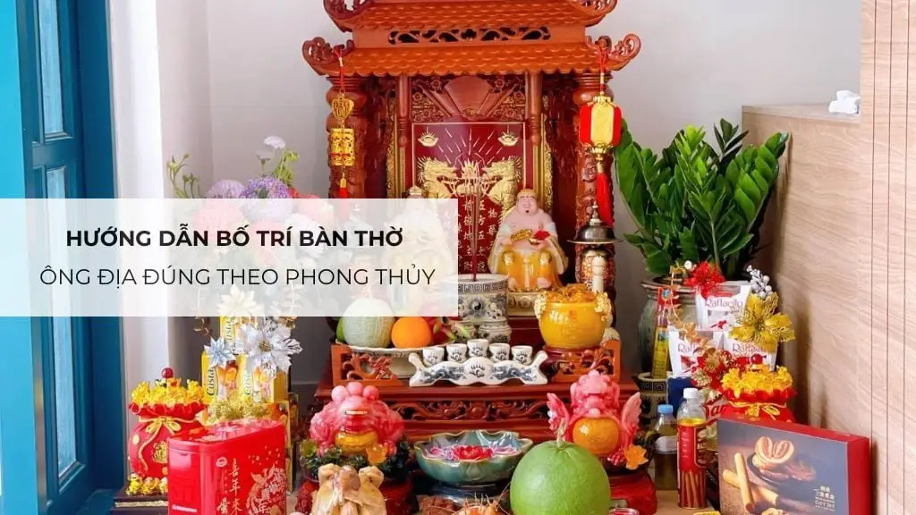 Tầm Quan Trọng Của Tượng Thần Tài Bằng Sứ: Hướng Dẫn Nghi Thức Chuẩn 4 Bàn Thờ Thần Tài Ông Địa Chuẩn Phong Thủy