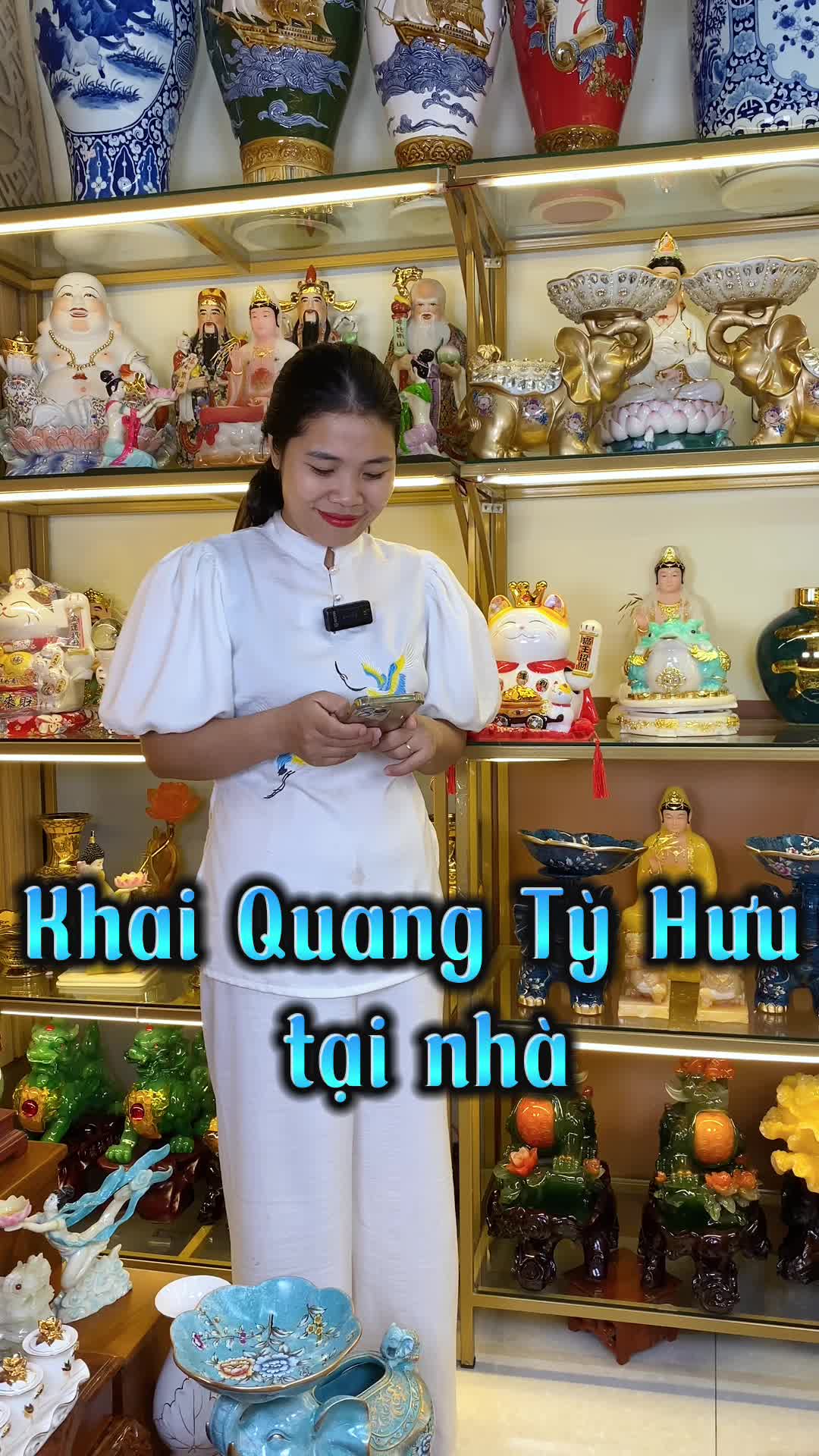Tỳ Hưu Trên Bàn Làm Việc: Bí Quyết Đặt Chuẩn Phong Thủy Để Khai Vận Tài Lộc, Thăng Hoa Sự Nghiệp 6 Hướng dẫn khai quang Tỳ Hưu đúng cách