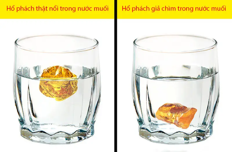 Cách kiểm tra hổ phách thật giả tại nhà