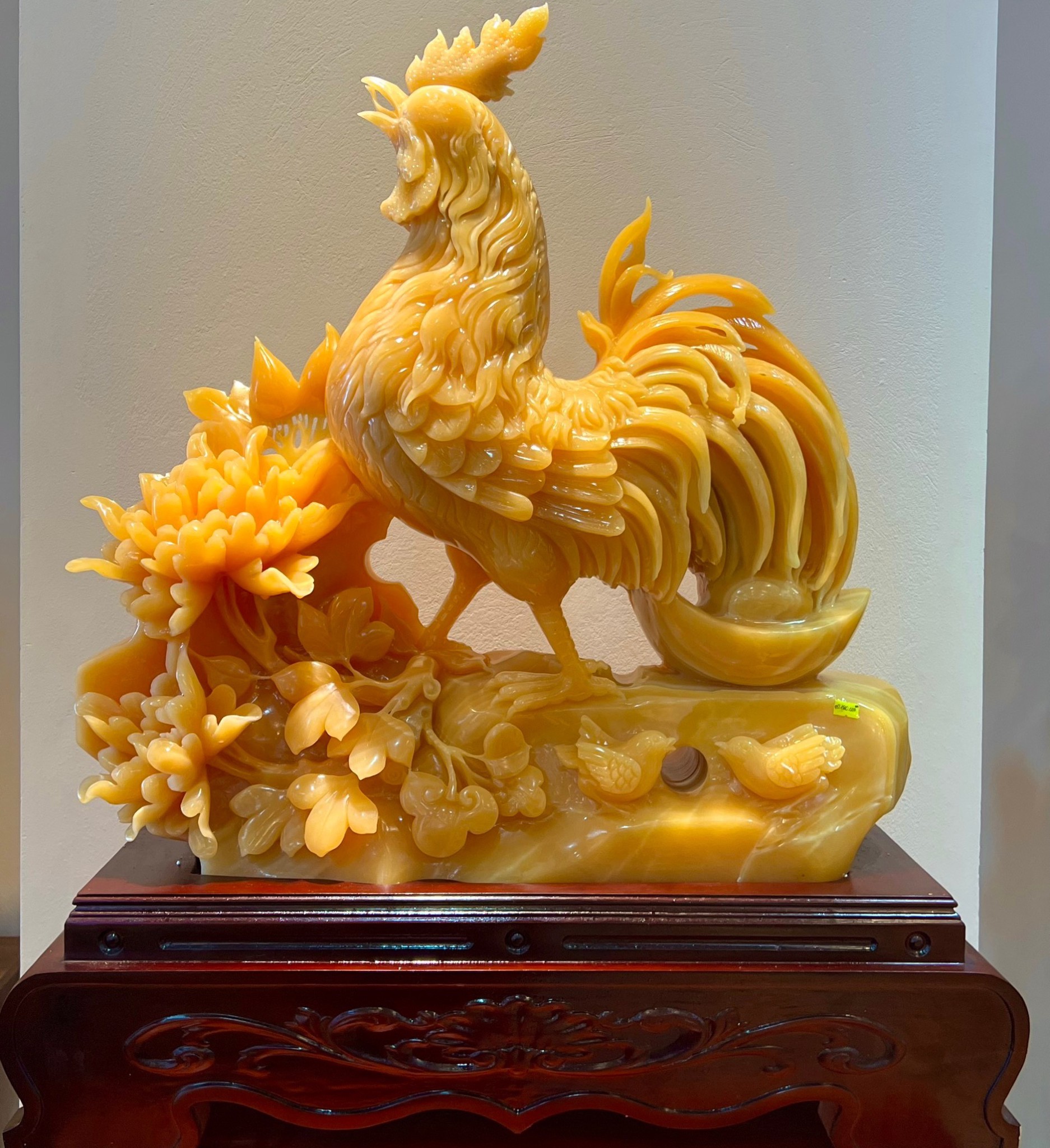 Khai quang vật phẩm phong thủy may mắn.