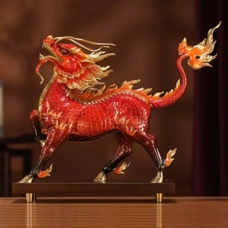 Kỳ Lân oai phong, biểu tượng linh thiêng