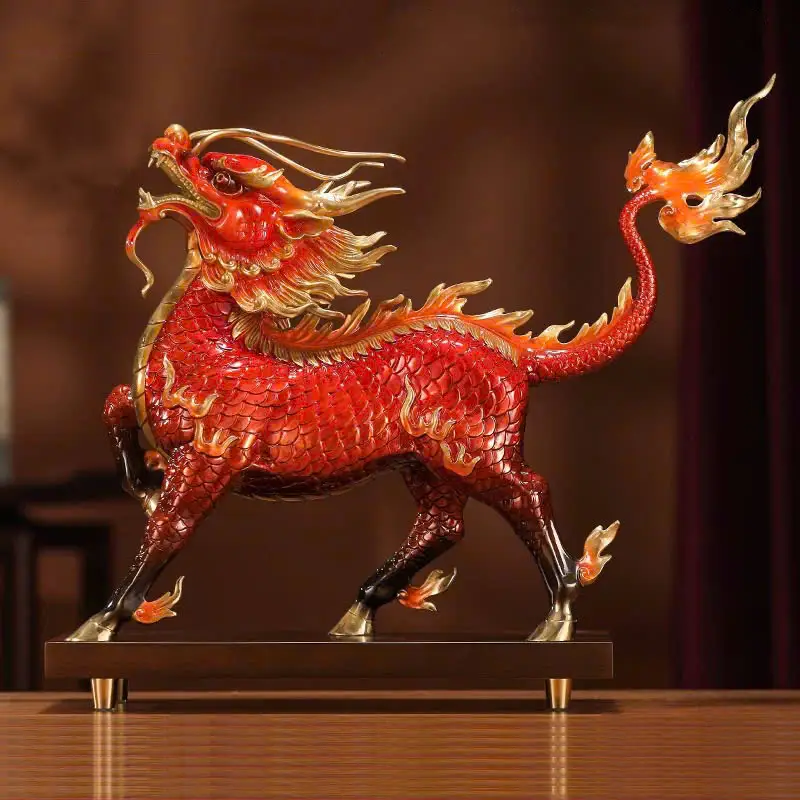 Kỳ Lân Phong Thủy: Chìa Khóa Vàng Khai Mở Vận Khí Cát Tường và An Lạc Cho Gia Chủ 5 Kỳ Lân oai phong, biểu tượng linh thiêng