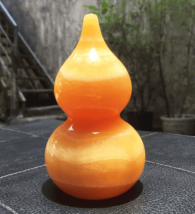 Hồ lô đá thạch anh hóa giải năng lượng.