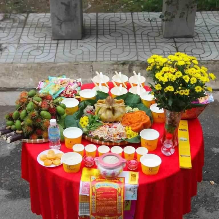 Lễ vật cúng cô hồn chi tiết