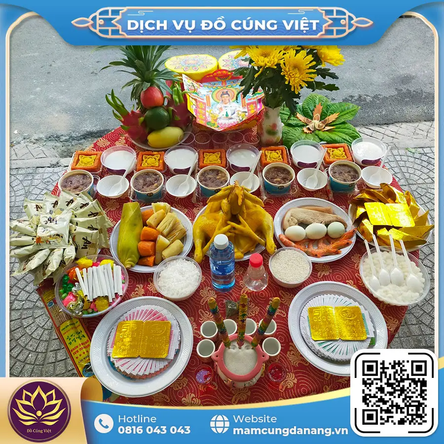 Sơ đồ mâm cúng khai trương mẫu