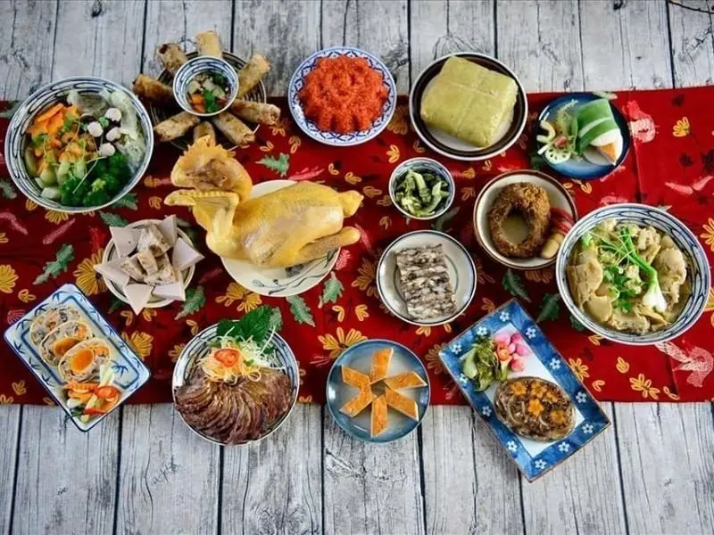 Mâm Cúng Tươm Tất An Vị Bát Hương