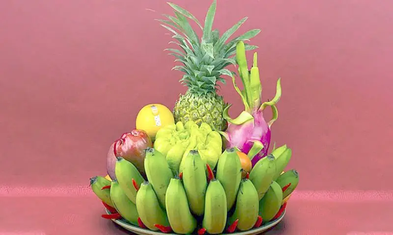 Cách sắp xếp mâm ngũ quả chuẩn đẹp