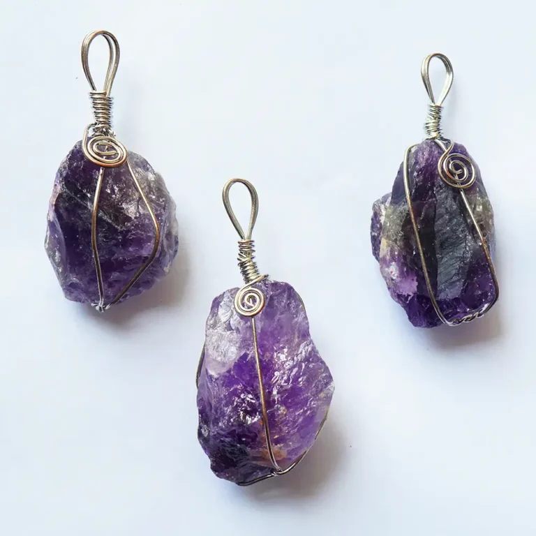 Vòng Thạch Anh Tím Tự Nhiên Thô