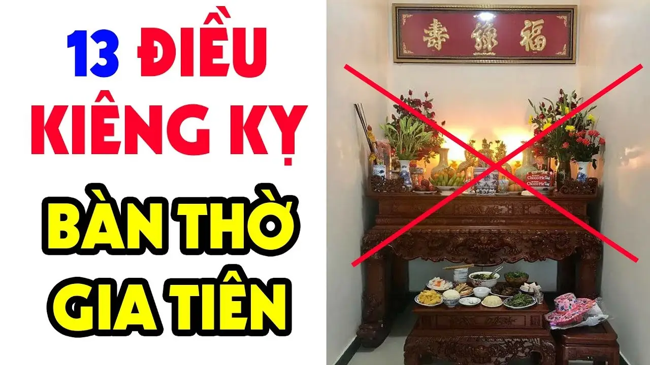 Ly Trà Thờ Cúng: Sắp Đặt Chuẩn Mực, Thành Kính Gia Tiên 7 Bàn thờ sai quy tắc, những điều kiêng kỵ.