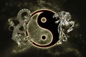 Hai bàn tay biểu tượng Âm Dương Thanh Long.