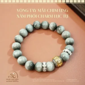 Vòng đá phong thủy tự nhiên đẹp, tinh xảo