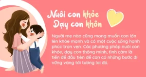 Em bé ngủ: Tình yêu và mong đợi cha mẹ.