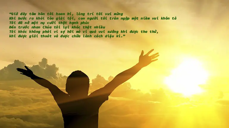 Giải thoát quá khứ, bình yên tâm hồn.