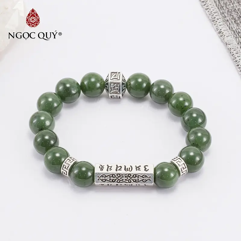 Vòng Ngọc Bích 12mm Hợp Ai: Hướng Dẫn Chọn Chuẩn Phong Thủy 6 Vòng ngọc bích 12mm đa sắc kèm phụ kiện.