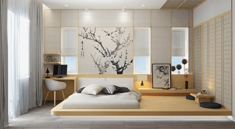 Ý Nghĩa Phong Thủy Phòng Ngủ: Kiến Tạo Không Gian Thăng Hoa Sự Nghiệp 7 Phòng Ngủ Thiền Định Hài Hòa Tĩnh Lặng.