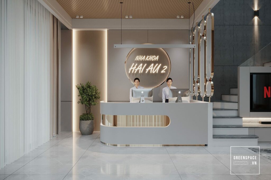 Tỳ Hưu cho Phòng Khám Nha Khoa: Khai Thông Nguồn Lực, Kiến Tạo Vượng Khí Chuẩn Phong Thủy 3 Phòng khám nha khoa hiện đại, không gian xanh.