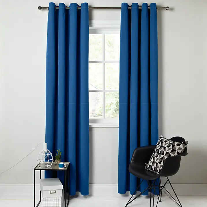 Rèm cửa sóng nước vân mây phong thủy mệnh Thủy