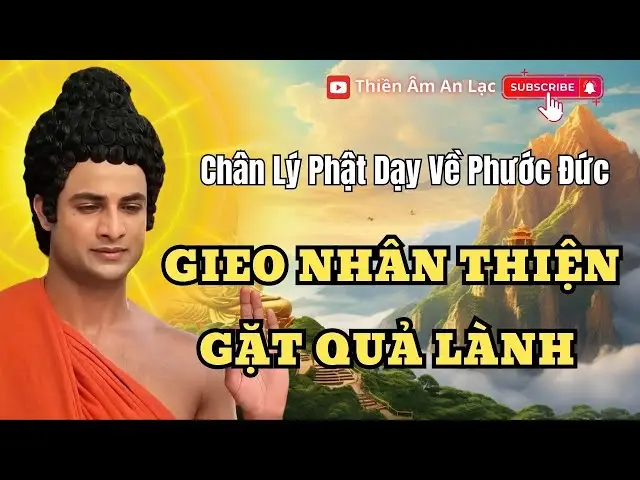 Biểu tượng Thiên Địa Nhân gieo hạt thiện lành