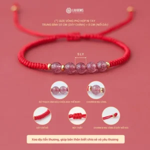 Vòng chỉ đỏ 5 mệnh hợp bản mệnh