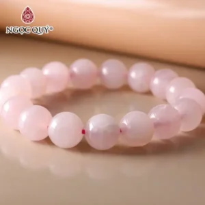 Vòng tay đá thạch anh tím hồng ngọc