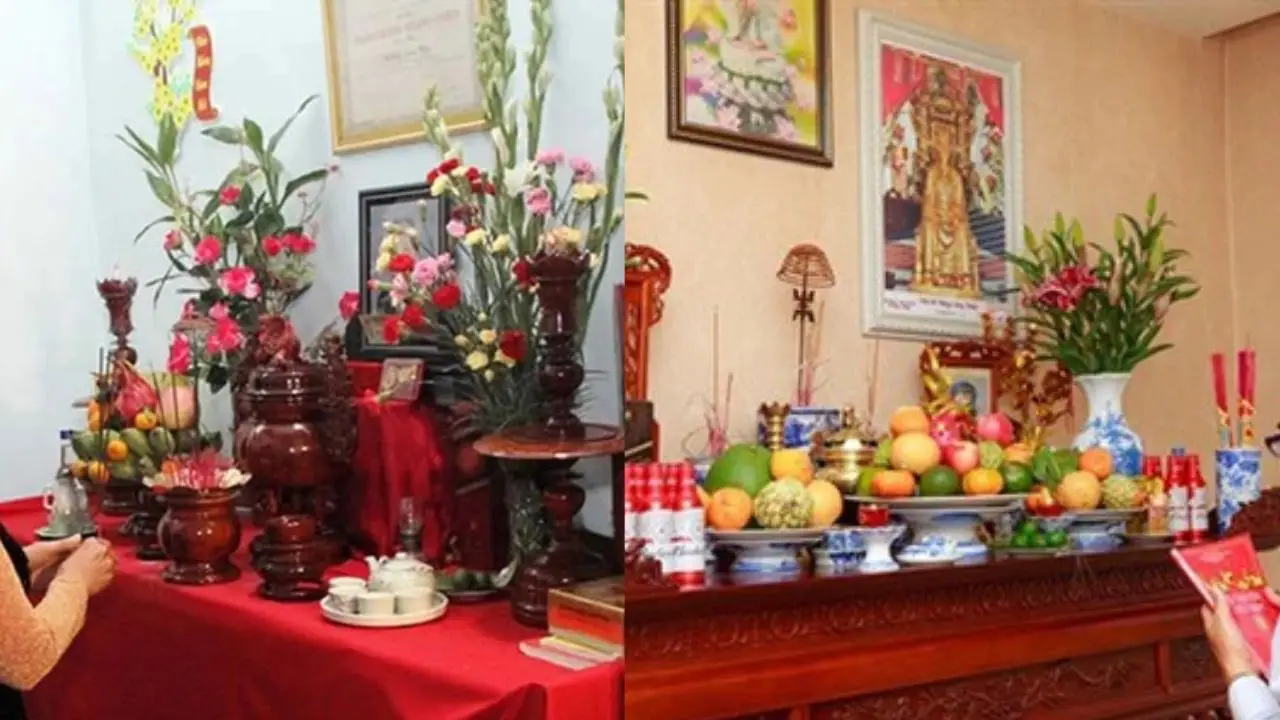 Ý Nghĩa Sâu Sắc & Cách Chọn Trái Cây Cúng Thần Tài Chuẩn Mực 7 Hạ lễ xong, gia đình ấm cúng thụ lộc.