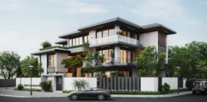 Ngôi nhà hiện đại đang xây dựng: Khởi đầu phát triển